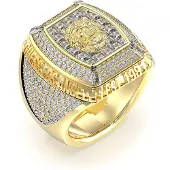 GUESS Anel Lion King Pave