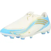 Adidas Chuteira 'F50 Messi League' marfim / azul claro / ouro
