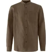 Mexx Camisa 'Mao' castanho