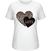 Usha Camisa castanho / preto / branco