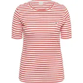 KAFFE CURVE Camisa 'KCLia' granadina / branco
