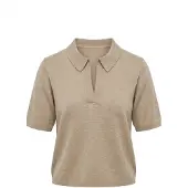 Guido Maria Kretschmer Curvy Pullover 'Wilma' areia
