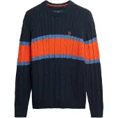 Superdry Suéter Stripe Cable