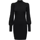 ONLY Vestido de malha 'ONLKatia' preto
