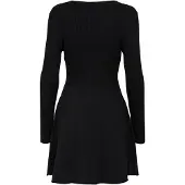 ONLY Vestido de malha 'Alma' preto