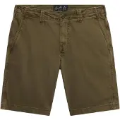 Superdry para homem. M7110497A Calções Utility verde escuro (32), Casual, Algodão