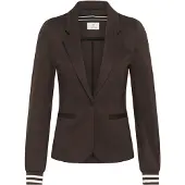 Kaffe Blazer 'KAKinnie' castanho escuro / branco