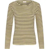 Kaffe Camisa 'Liddy' amarelo pastel / preto