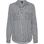 Vero Moda Blusa 'VMBumpy' preto / branco