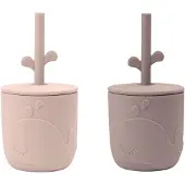 Done by Deer Xícara Straw 2 Pack Wally