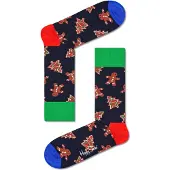Happy socks Meias Longas Gingerbread Cookies Size 41-46