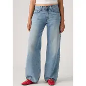 Levi's Calças de ganga 'Middy Balloon' azul claro