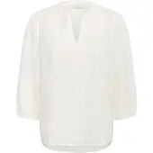 Kaffe Blusa branco / branco natural
