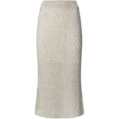 Pepe Jeans para mulher. PL901229 Saia bege Claire (XS), Casual, Poliéster