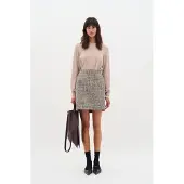 Inwear Saia 'Neva' bege mosqueado