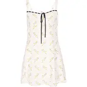 Mymo Vestido mistura de cores / offwhite
