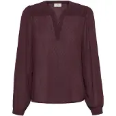 Kaffe Blusa 'KALeonora' bordeaux