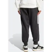 Adidas Calças em fleece Tiro com 3 riscas