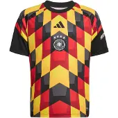 Adidas Camisa funcionais 'DFB 26 Pre-Match' amarelo / vermelho / preto / branco