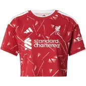 Adidas Camiseta De Manga Curta Feminina Casa Liverpool Fc 26/27 Crop
