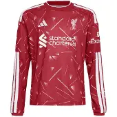 Adidas Camisola Principal de Manga Comprida 26/27 do Liverpool FC - Criança