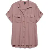 Vero Moda Camisa De Manga Curta Bumpy