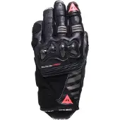 Dainese Reacto Carbon Curto Luvas de senhora Preto/Cor-de-rosa L