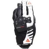 Dainese Reacto Carbon Curto Luvas de senhora Preto/Branco/Vermelho XS