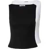 STUDIO SELECT Top 'Nora' preto / branco