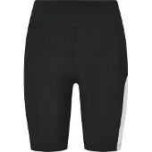 Urban Classics Leggings preto / branco