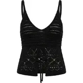 STUDIO SELECT Top de malha 'Felice' preto
