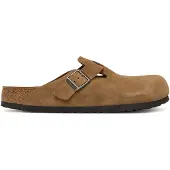 Birkenstock - Sandálias e chinelos - Boston LEVE Regular Dark Tea para Unissexo - Tamanho 42 - Castanho