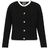 Dreimaster Maritim Casaco de malha preto