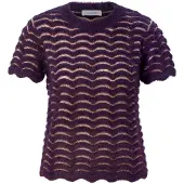 Rich & royal Pullover ouro / roxo escuro