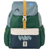 Liewood Mochila 'Johnny' navy / azul pombo / verde / menta