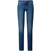 Pepe Jeans para mulher. PL20506264AD Calça jeans slim Brooke azul (29/34), Casual, Algodão, Denim