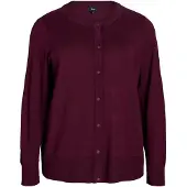Zizzi Casaco de malha 'MCarrie' vermelho vinho