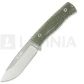 NN Knives Faca Raven III, Green Micarta
