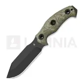 Kizer Cutlery Faca Sheepdog Survival, Green Micarta