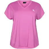 ACTIVE By Zizzi Camisa funcionais 'Basic' orquídea