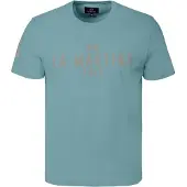 La Martina Camisa 'MCR322' azul real / cinzento