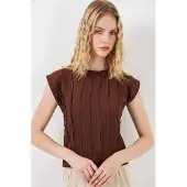 Big Dart Blusa chocolate