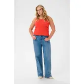 KAFFE CURVE Top 'KCcarina' vermelho