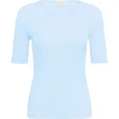 KAFFE CURVE Camisa 'KCcarina' azul céu
