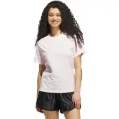 Adidas T-SHIRT SATIN-FILLED LOGO GRAPHIC