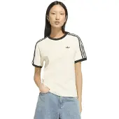 Adidas Camisa '3-STRIPES' preto / branco lã