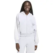 Adidas Casaco de treino em moletão 'KIT 3-STRIPES FULL ZIP' acinzentado / branco