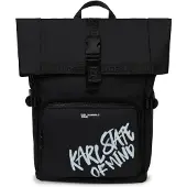 Karl lagerfeld JEANS Mochila preto / branco