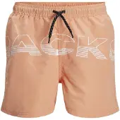 Jack & Jones Calções de banho cor-de-rosa / branco
