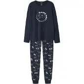 Name it Pijama azul céu / azul escuro / cinzento / verde claro